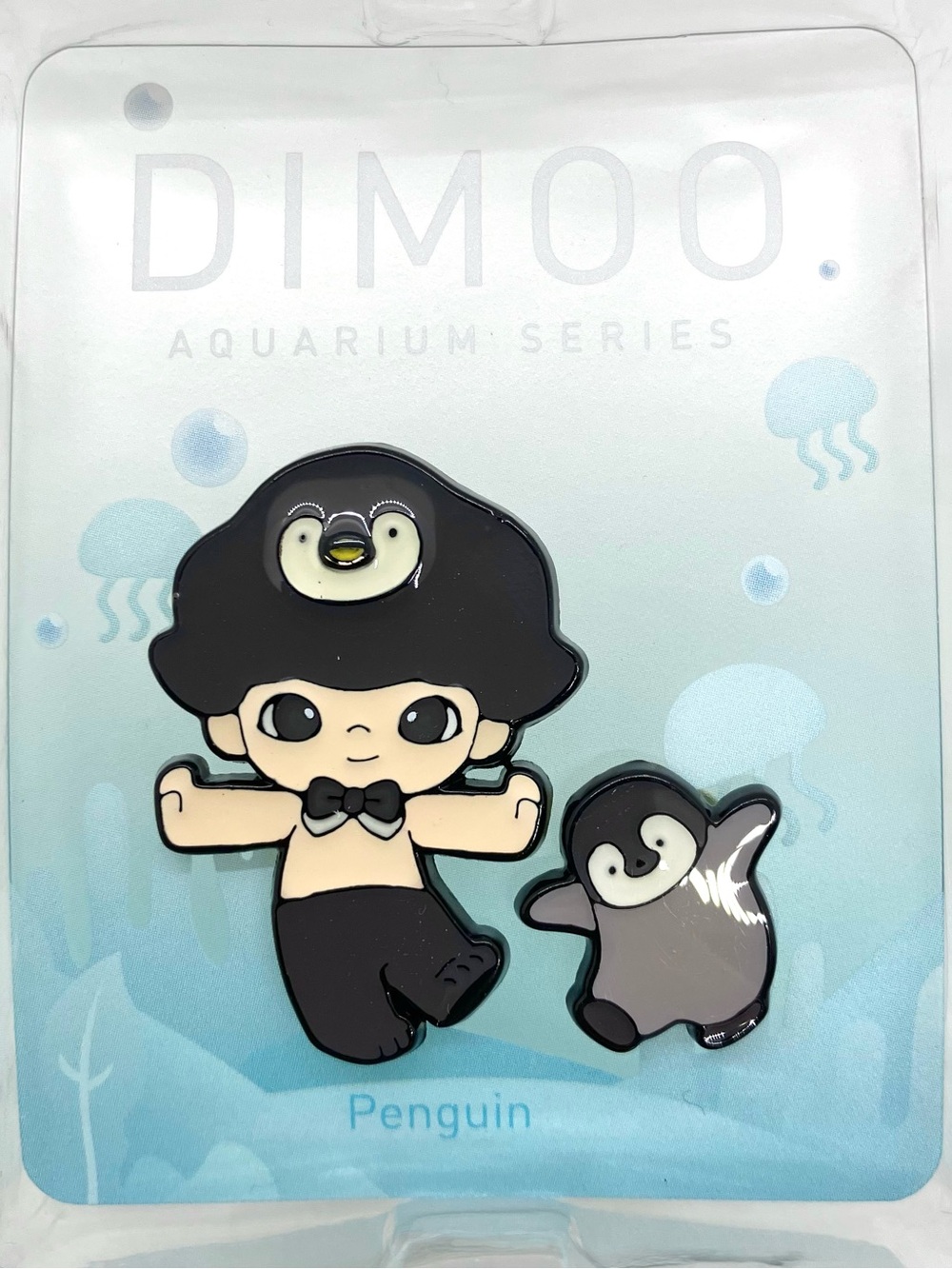 Penguin - Pop Mart DIMOO Aquarium Series Pin Set, Confirmed